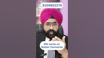 🤝 BNI & the Power of the Master Connector | Explained by Dr. Jinesh Soni