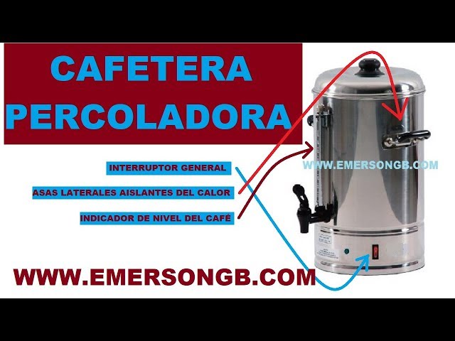 Cafetera percoladora ⌛⏳ - Como hacer cantidad de café ‼‼ 