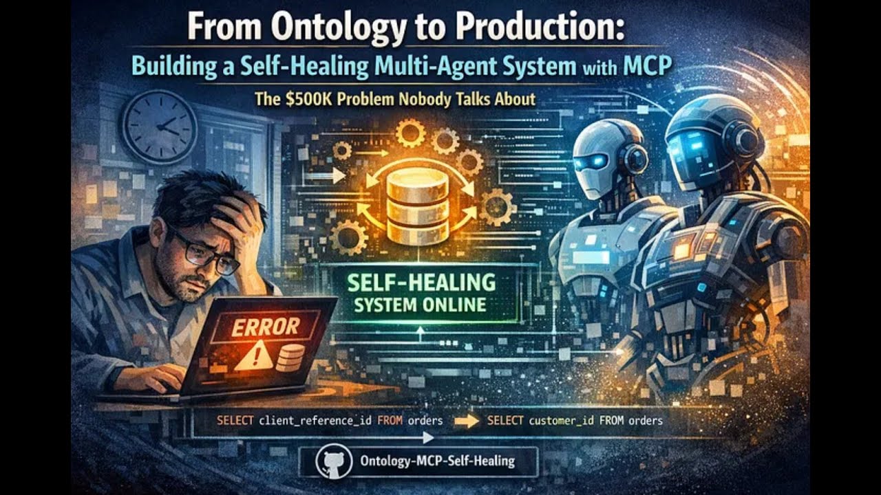 Building Self-Healing AI Agents with Ontologies and MCP | Real Production Architecture