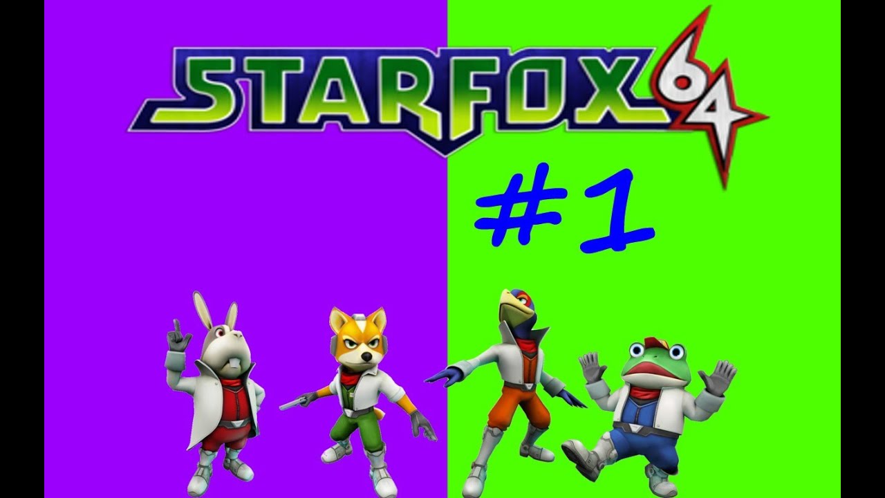 gaming logo PurpleGhost vs GreenSnake Star Fox 1-First Flight