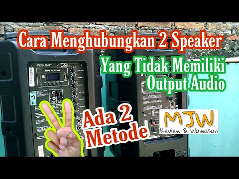 Video: Bagaimana Menghubungkan Speaker