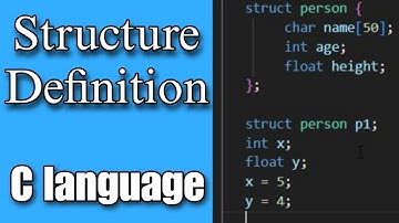 "Mastering Structure definition in C Language: Complete Guide and Examples for Beginners"