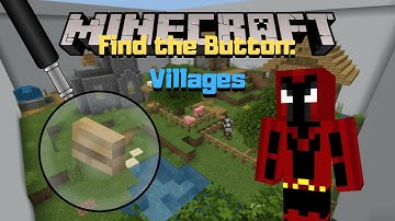 Find the Button Villages Playthrough! - Minecraft Bedrock Puzzle Map