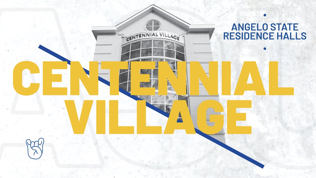 Centennial Village Angelo State Residence Halls YouTube