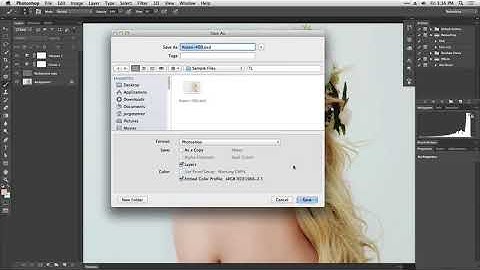 1 Saving Photos in Photoshop CC and File Types   YouTube