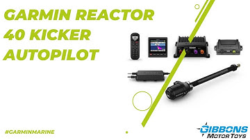 Garmin Reactor 40 Kicker Autopilot - Alberta & British Columbia