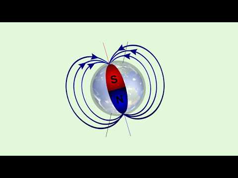 Магнитная и географическая оси Земли