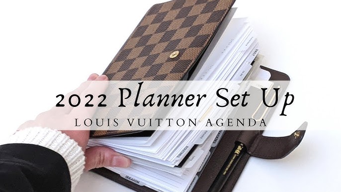 Sharing the 2024 Louis Vuitton Agenda Refills for the Daily Small