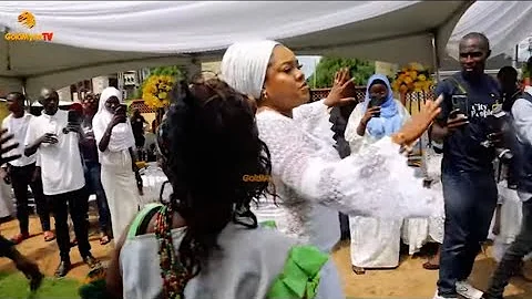 TOYIN ABRAHAM AND NKECHI BLESSING ROCK THE IGBO TRADITIONAL DANCE AT THE BURIAL OF NKECHI'S MOM