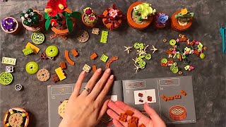 😴 LEGO ASMR 🧱 - Let's Build the Tiny Plants - Clicky Whispers - Upclose Whispering