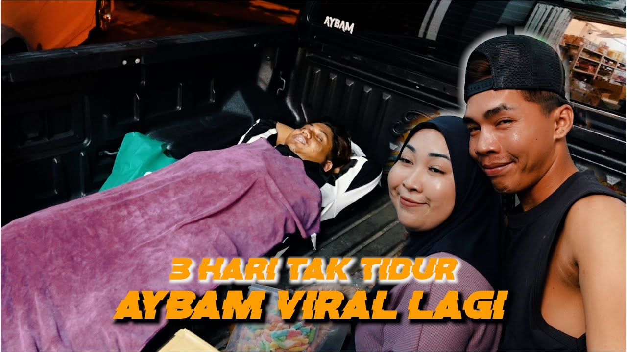 Aybam Gummy VIRAL Lagi !3 Hari Kerja Tak Tidur.KERJA GILA.SIANG KE SIANG BERBALOI KE KERJA MACAM NI?