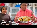 Salada de grão de bico