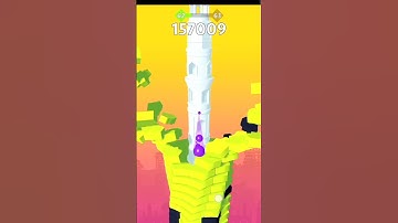 Ball🏈customize🤓into 💣bombs 😊Stack 🧱 bounce 🏀 game#stackbounce #gaming #levelup #gameover #stackball