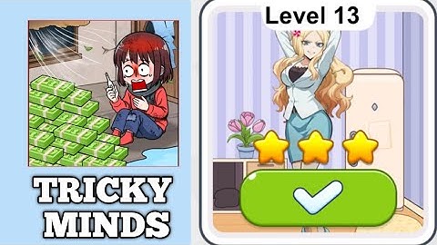 Tricky mind brainy puzzle level 13 gameplay walkthrough solution