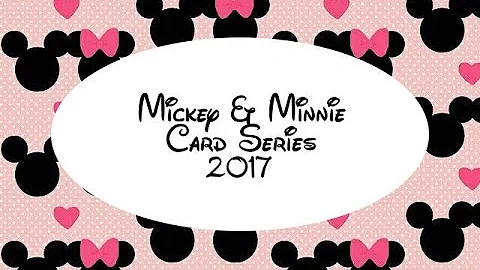 Mickey and Minnie Card Series 2017   Valentine's Day