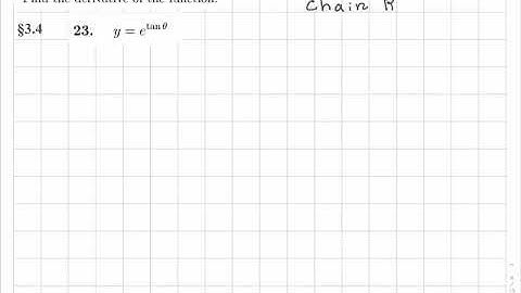 Stewart Calculus ET 8th Ed. 3.4 #23. Finding the Derivative Using the Chain Rule.