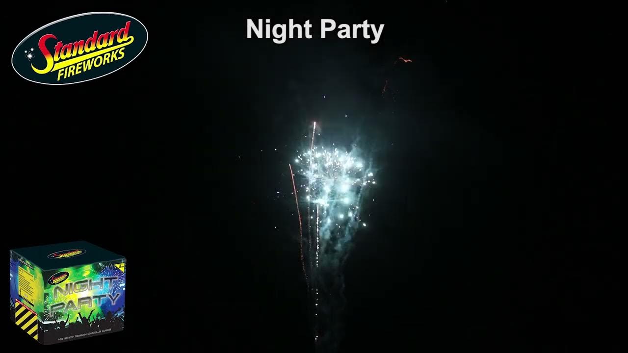 Night Party By Standard Fireworks 40 Shot Roman Candle Cake (Duration Night Party By Standard Fireworks 40 Shot Roman Candle Cake (Duration