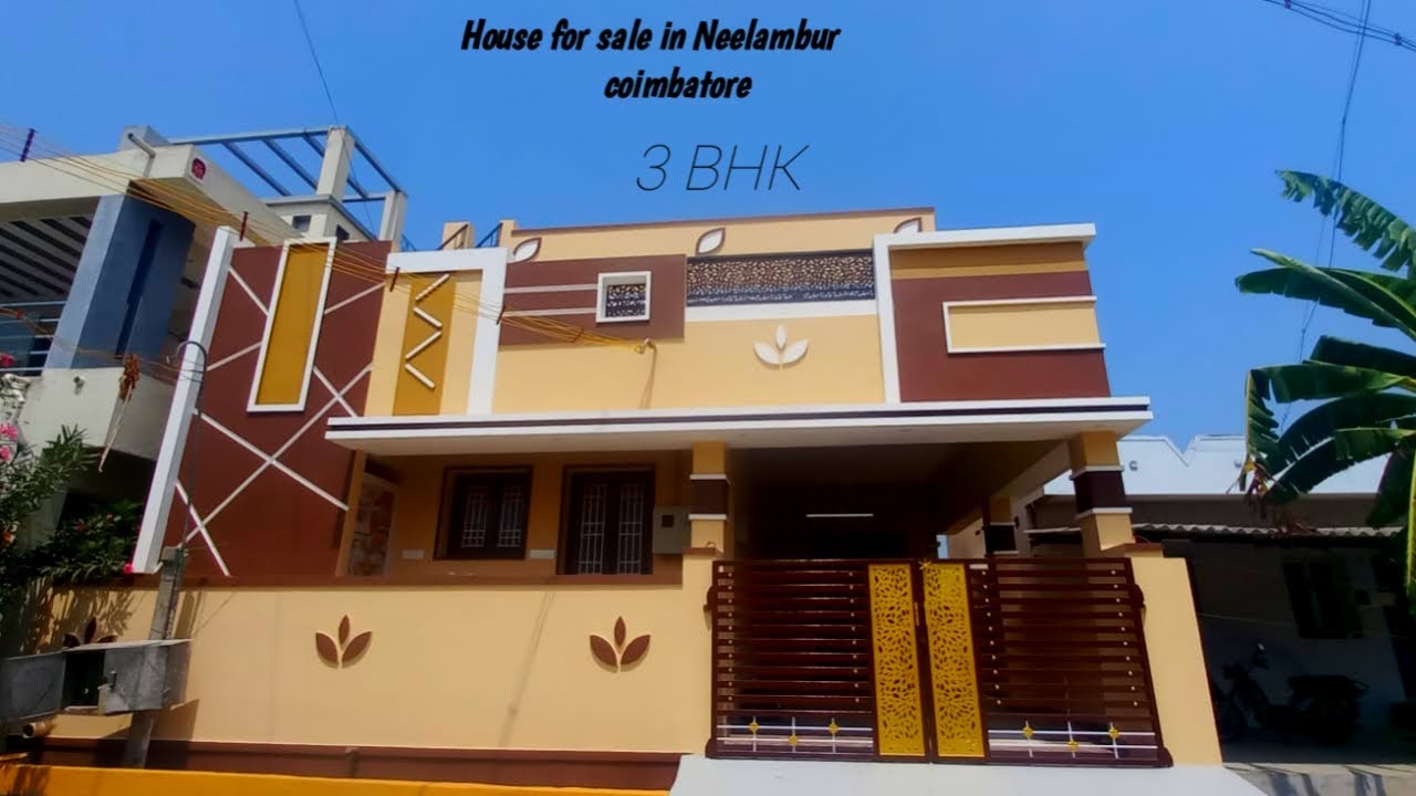 3 BHK New house for sale in Avinashiroad , Neelambur , coimbatore