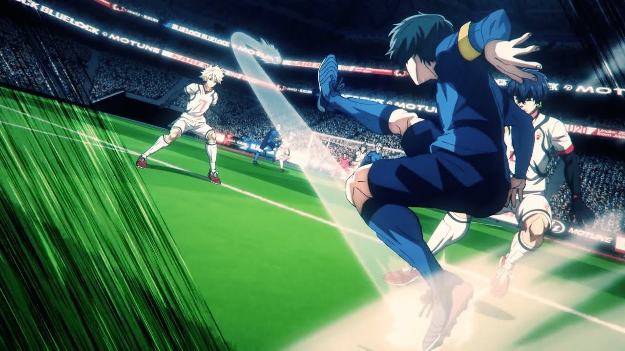 Rin's unpredictable goal🥶🥶Blue lock season 2 ep08 (Eng subtitle