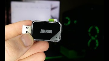 Anker 2 in 1 USB Card Reader: Read and write simultaneously!!