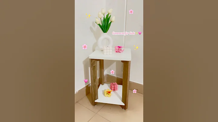 Meesho wooden side table🫶🏻| bed side table | #shorts #homedecor #trending #ytstudio #youtubeshorts