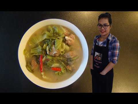 Spareribs soep met ingelegde kool, video #62 Thais eten in Nederland met Soepie