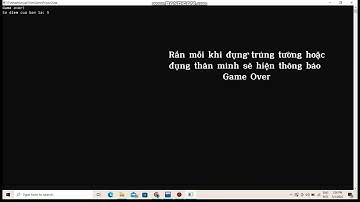 Demo Game || Rắn Săn Mồi bằng ngôn ngữ C++