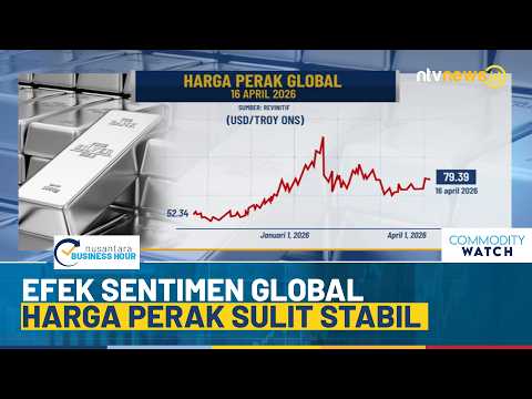 Update Harga Perak Hari Ini, Sempat Naik 5 Persen Lalu Turun | NBH