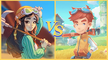 My Time at Sandrock VS My Time At Portia