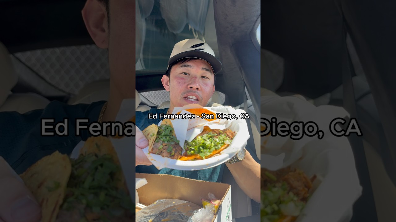Rating the best tacos in San Diego - Ed Fernandez