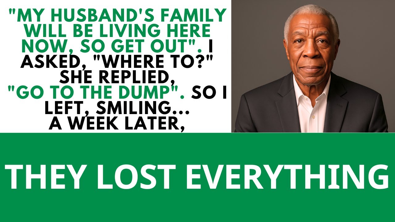 “My Husband's Family Will Live Here Now,” Said My Daughter. So I Went Away, But The Next Week