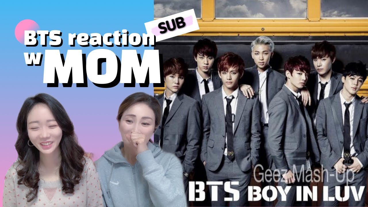 Korean Mom React to 방탄소년단(BTS) '상남자(Boy in Luv)' 가사(Lyrics) | 엄마리액션