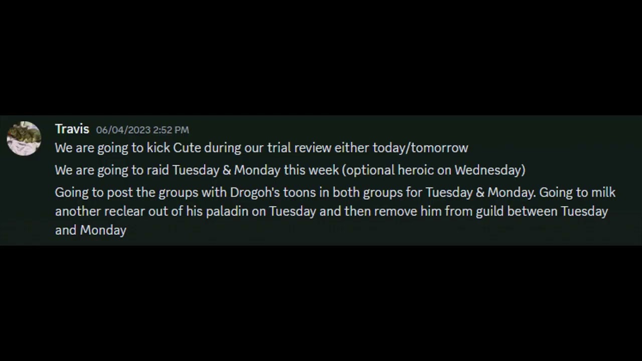 Drohgoh - "I was not kicked"