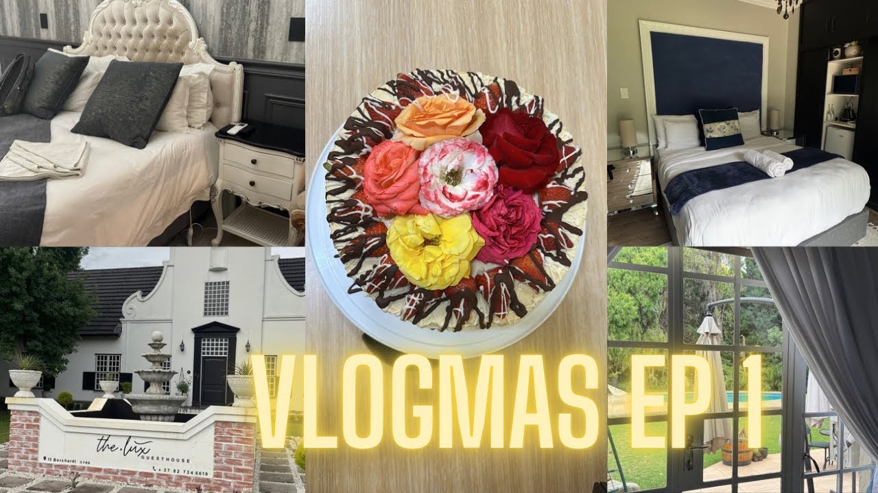 VLOGMAS, ЭПИЗОД 1 | ПУТЕШЕСТВУЕМ 🤩 | ТОРТ НА ДЕНЬ РОЖДЕНИЯ УЖЕ ЗДЕСЬ 🎂 и многое другое