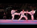 Turkey male team kata  bunkai kata unsu  bronze medal fight 2014 world karate championships