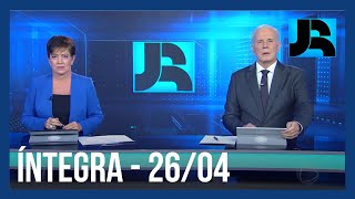 Assista à íntegra do Jornal da Record | 26/04/2024
