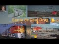 "Santa Fe Coal Drag: N &amp; O Scale Powerhouses Pulling Coal Cars! 🚂🔥"