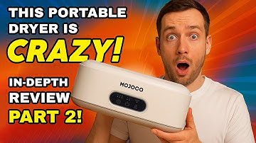 Tiny Dryer, Huge Results: How MOJOCO Dryer Keeps My Clothes Dry & Fresh Anywhere! (In-Depth Review2)