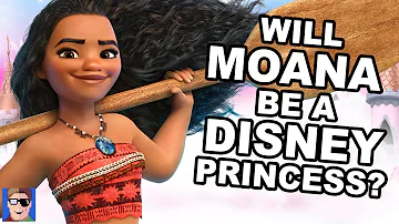 Why is Moana not a Disney princess?