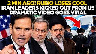 LIVE | Iran Delegation Kicked Out! Rubio Lashes Out At Araghchi, Tells Him To Leave Immediately | US
