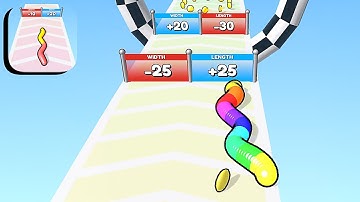 Gummy Worm Go! ​- All Levels Gameplay Android,ios (Part 26)