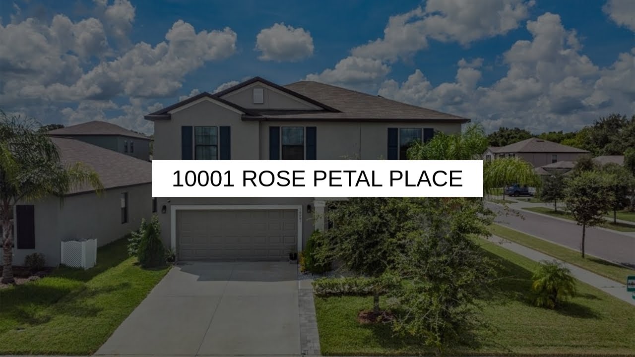 10001 ROSE PETAL PLACE | RIVERVIEW Real Estate - YouTube