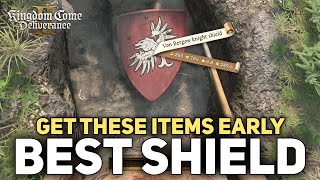 How To Get The Skalitz Axe, Spade & Von Bergow Knight Shield -  Kingdom Come Deliverance 2