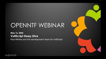 OpenNTF Webinar: VoltScript Deep Dive [May 2024]