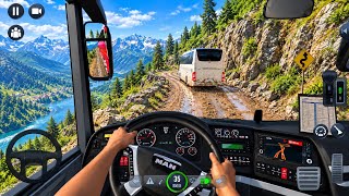 Bus Simulator Ultimate | MAN Luxury Coach Bus Driving | Heavy Traffic | Zuuks| Mobile GamePlay  screenshot 1