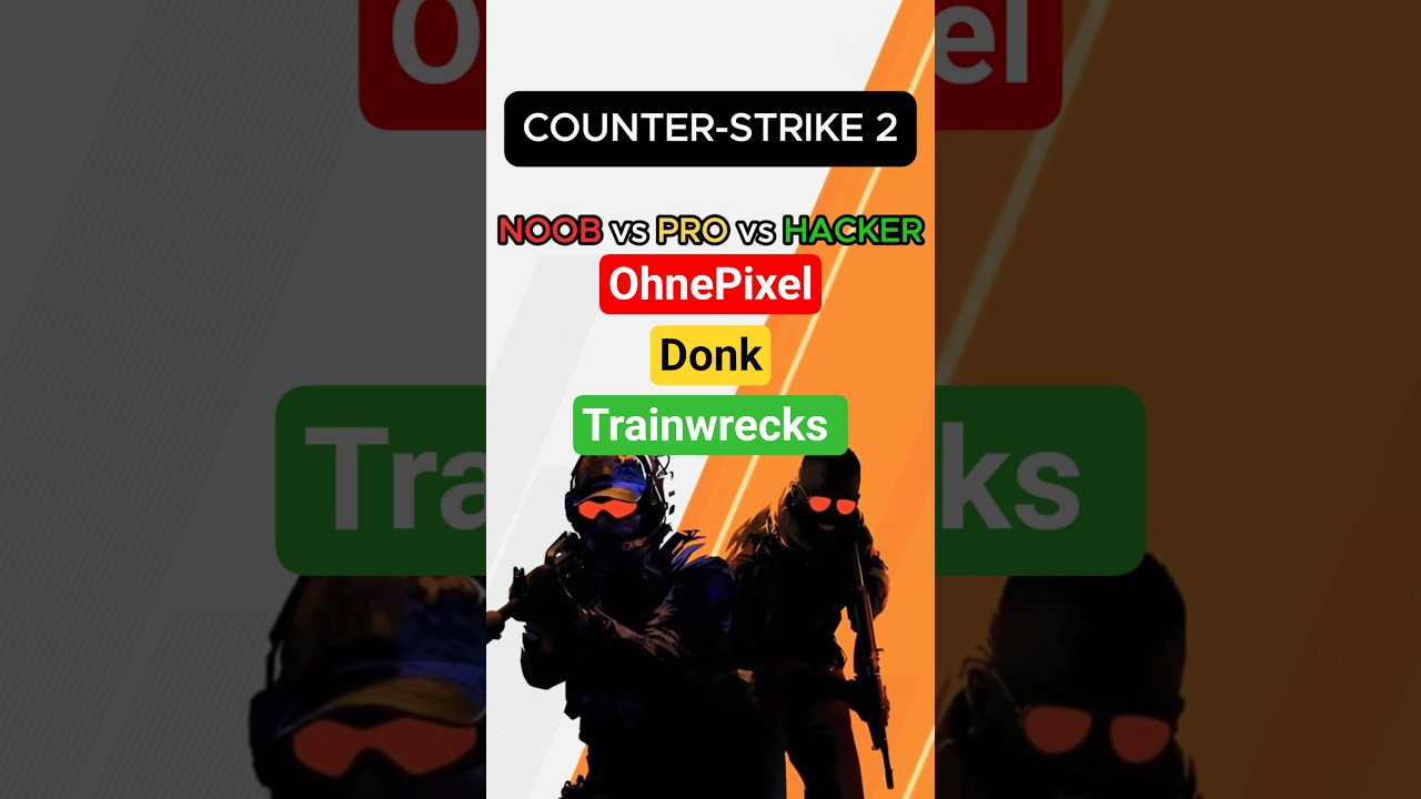 NOOB vs PRO vs HACKER in Counter-Strike 2