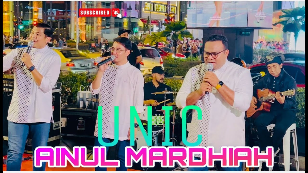 AINUL MARDHIAH=UNIC, LIVE DI BUKIT BINTANG KL.#subscribe #alaminrecord #ainulmardhiah #unic 
