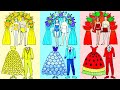Paper Dolls Dress Up - The Most Beautiful Person Handmade Quietbook - Woa Doll Channel