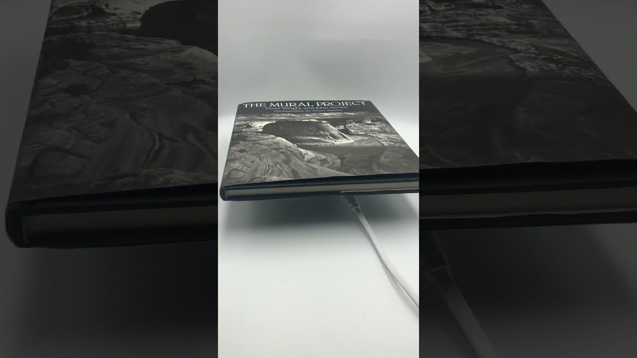 📷 Vintage 1989 The Mural Project by Ansel Adams - Coffee Table Book 