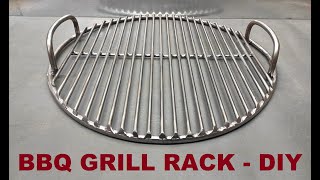 HEAVY DUTY ROUND BBQ GRILL RACK  DIY